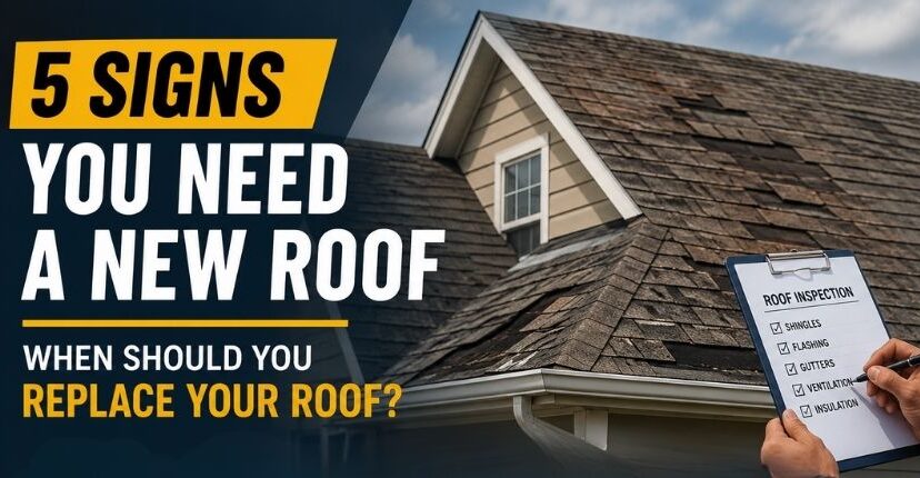 5 signs you need a new roof