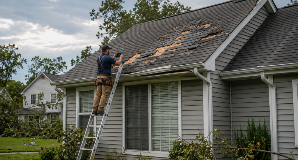 Storm Damage Roof Inspectio