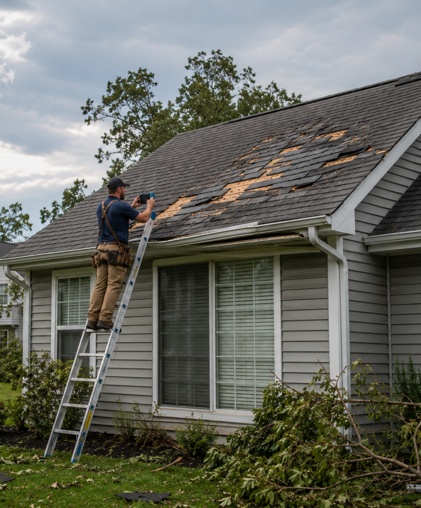Storm Damage Roof Inspectio